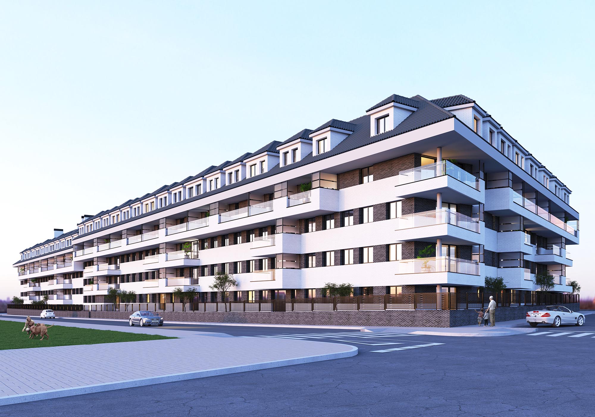 Exterior de Residencial Velilla Futura
